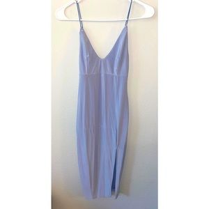 Club L midi cami dress with slit